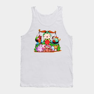 Zodiac LIBRA Doodle Art Series Tank Top